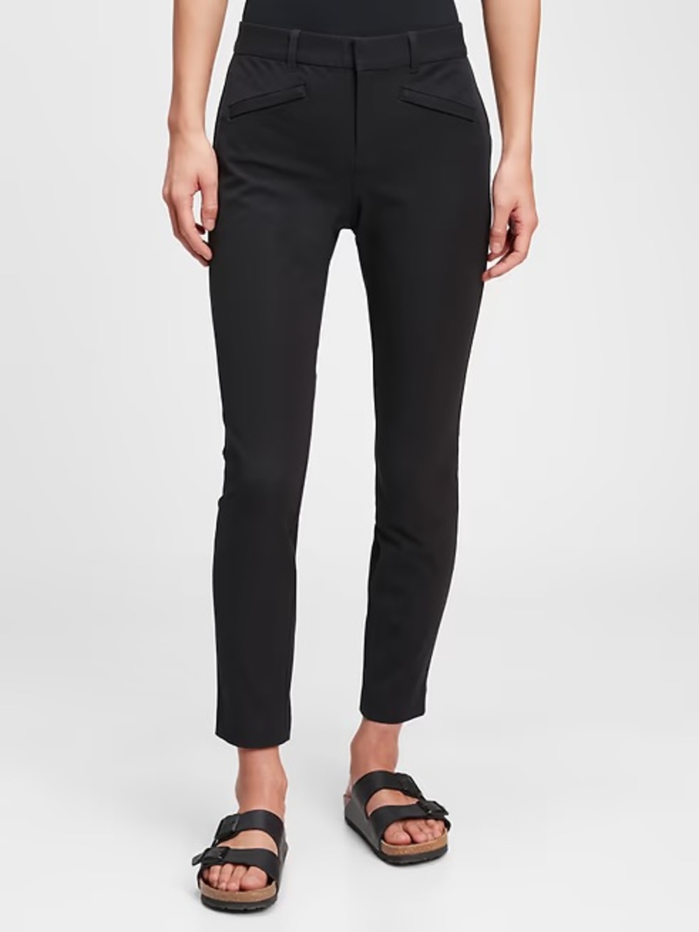 Gap Black Women's Slim Ponte Ankle Pants